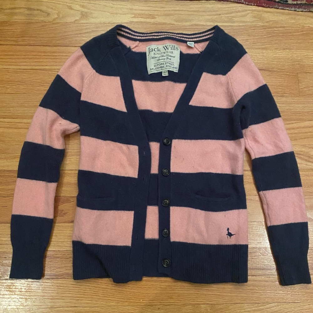Jack Wills stripped cardigan